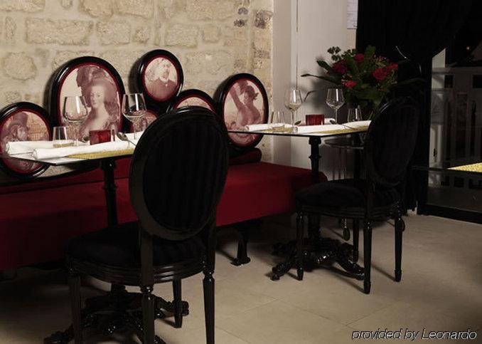 Boutique Hotel Konfidentiel Paris Restaurant foto