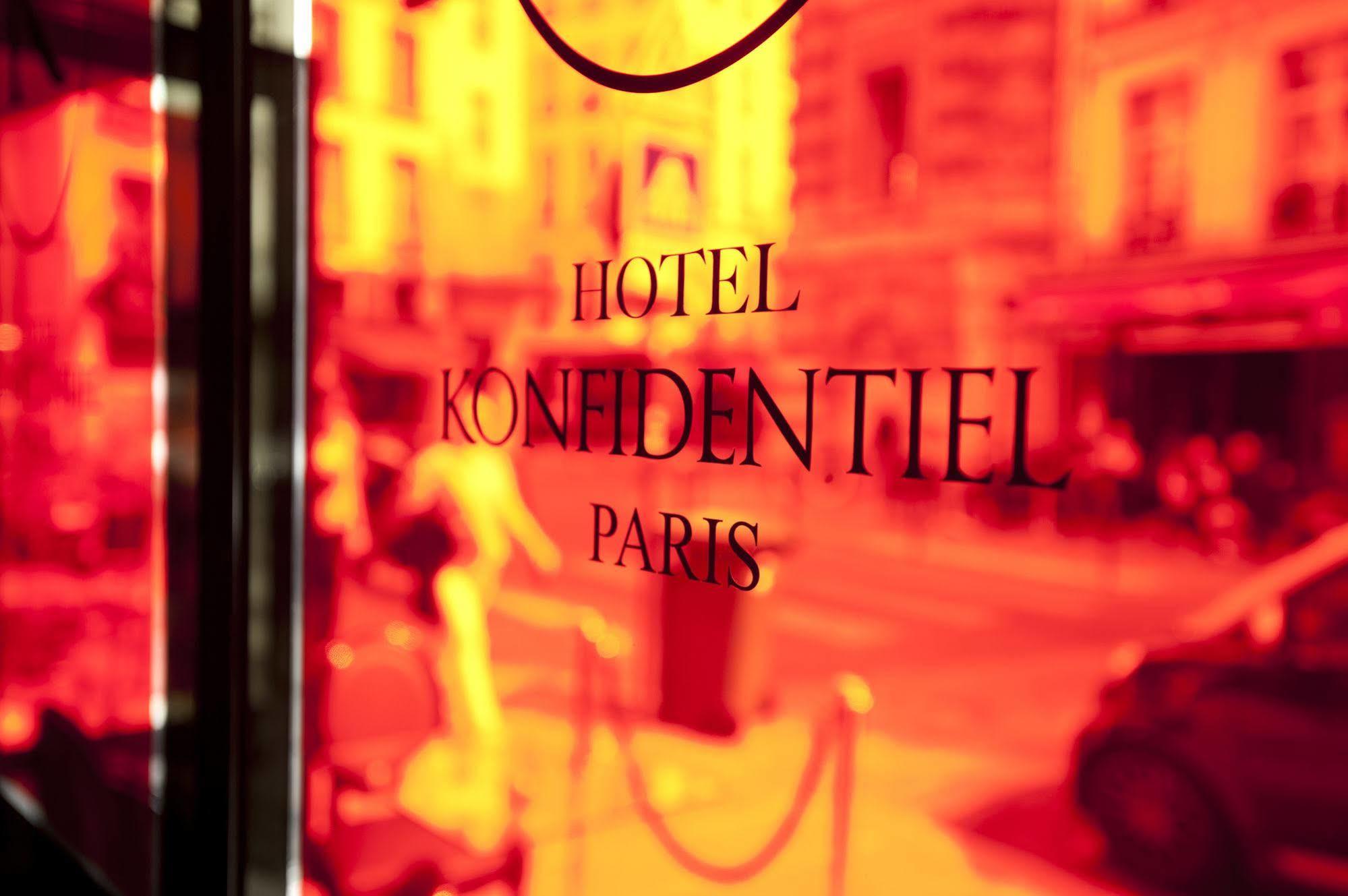 Boutique Hotel Konfidentiel Paris Exterior foto